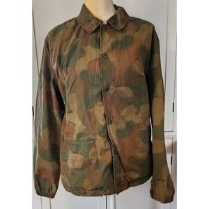 Gap Women's Camo Military Full Zip Jacket Size Small